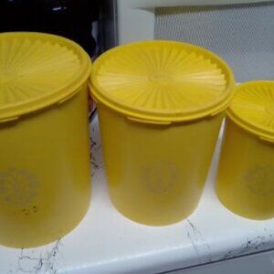 TUPPERWARE VINTAGE CANISTERS!!!
